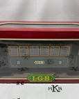 LGB 3040 G Scale LGB 3rd Class Green Coach Car #3 Metal Wheels LN/Box