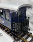 LGB 35073 Blue Christmas Coach, Collection Item G Scale
