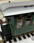 LGB 3080 E 01 PENNSYLVANIA COACH  Brunswick Green Passenger Car LN/lighted Box