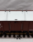 LGB 48110 DR Covered Gondola Hinged roof freight car G Scale Brand New Mint