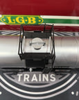LGB 4040C BASF Tanker Car G Scale Silver VG/Box