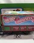 LGB 94505 G SCALE CHRISTMAS GONDOLA CAR WITH GIFT BOX New