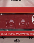 Bachmann 93570 G ATSF Ready to Run Evans 53' Double-Plug-Door Boxcar #504043