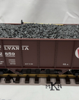 LGB 44763 Pennsylvania PRR 2 Bay Coal Hopper G Scale Metal Wheels #152859