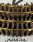 Lionel R1 G-gauge G Scale brass scale Lot of 12 pcs Full 4’ Circle curved NOS