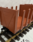 LGB 4045 STAKE FLATCAR (2) LN with Box G Scale