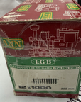 LGB 10000 Brass Straight Track Germany 12 Sections New in Box. G Scale