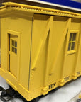 USA Trains 1871 G Pennsylvania Work Caboose Car Yellow New In Box Same Day Ship