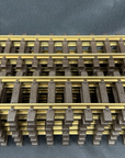 LGB 10000 (1000) x 12 Brass Straight Track G Scale LN