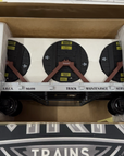 Aristo Craft ART- 86499 Flat Car with Cable Reel Load Brand New G Scale