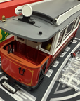 LGB 3600 G Scale Trolley Unpowered Trailer Car LN with box and Stickers.