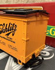 LGB 4074-Z02 Refrigerator Box Car Train Schlitz Beer LN/BOX G Scale