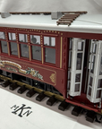 LGB 22382 CHRISTMAS TROLLEY Streetcar WITH SOUND LN G Scale
