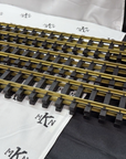 USA TRAINS R81065 BRASS 60 INCH STRAIGHT TRACK 6 total 5-foot Sections G Scale