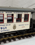 LGB G Scale 1988 BTO CLUB Pittsburgh Nurnberg 10th Year Set Engine/4 Coach Cars