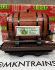 LGB 4047 G-Scale Wine Beer Barrel in Original Box NEW old stock G Scale Flat Car