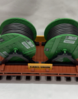 LGB 4002 Kabel Union Flat Car w/ Cable Spools Green G-Scale
