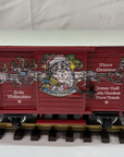 LGB 43352 G Scale Merry Christmas Sound "Deck the Halls" Boxcar G Scale New