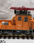 LGB 2033 0-4-0 Electric Work Trolley Locomotive Orange #2033 G Scale LN/ Box