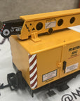 LGB 4042 Yellow Operating MATRA CONSTRUCTION CRANE Car, G Scale Excellent No Box