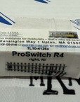 TrainLine45 TL10-41265 ProSwitch NI R4 Right Switch Turnout Nickel G Scale New
