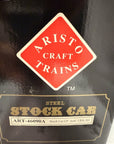 Aristo Craft 46090A Canadian Pacific CP Cattle Stock Car w/Cattle Metal Wheels G