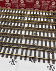 LGB 10610 G Scale Brass 4-foot Straight Track 6 Sections LN/Box