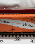 LGB 40919 Western Pacific Feather Box Car Metal Wheels Kadee Couplers G Scale LN