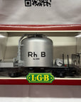 LGB 4025 RhB Swiss Cement Silo Flat Car G Scale New/Box