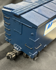 G Scale Charles Ro Magnetek Box Car Blue VG/no box