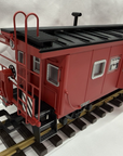 USA Trains R12054 Burlington Route #02589 Bay Window Caboose Tested LN G Scale