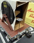 Aristo Craft ART- 86499 Flat Car with Cable Reel Load Brand New G Scale