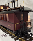 LGB 48755 G Scale Sante Fe Drover Caboose Metal Wheels, Lighting New/Box/Sleeve