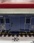 LGB 1985 Jahreswagen Postal Car Lighted Metal Wheels G Scale New/Box/Sleeve