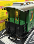 LGB 3010 Green #3 G Scale 3rd class Passenger car EX/Box Early Years Vintage