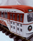 ARISTO CRAFT ART 23352x PCC TROLLEY "Season's Greetings" Santa Sleigh Flyer MINT