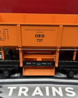 LGB 4041 Orange OEG 737 Ballast Car G Scale LN/Box
