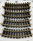 LGB 11000 (1100) x 12 Curved Brass Track R1 30 degree Curve G Scale