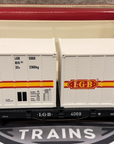 LGB 4069 Southern Pacific Flatcar with 2 LGB Containers G Scale LN/Box