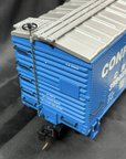 USA Trains R19047A G Conrail Simulated Steel Box Car kadee (Blue/Silver) #349025