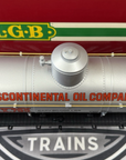 LGB 4080 -Y01 Transcontinental Oil Company Tank Train Car G Scale Metal Wheels