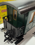 LGB 3009 Green 3rd class Passenger car EX/Box Early Years Vintage G Scale