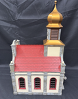 Pola LGB 990 Church Building G Scale Customized Preowned Excellent Lighted