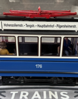 LGB 20202 2035 Trolley Street Cars Set Blue G Scale Tested LN/Box