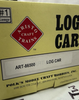 Aristo Craft ART-86500 Trains Logging Car LN/Box