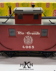 LGB 4065 Rio Grande Caboose G Scale Old Stock VG