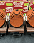 LGB 4047 G-Scale Wine Beer Barrel in NEW old stock G Scale Flat Car Lot of 3