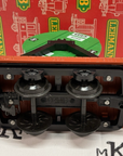 LGB 4046 Green with Black Reel Flat Car G Scale