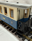 LGB 3012 Blue Beige Passenger Coach 3rd Class Early Years G Vintage Yellow Box