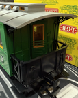 LGB 3010 Green #3 G Scale 3rd class Passenger car EX/Box Early Years Vintage